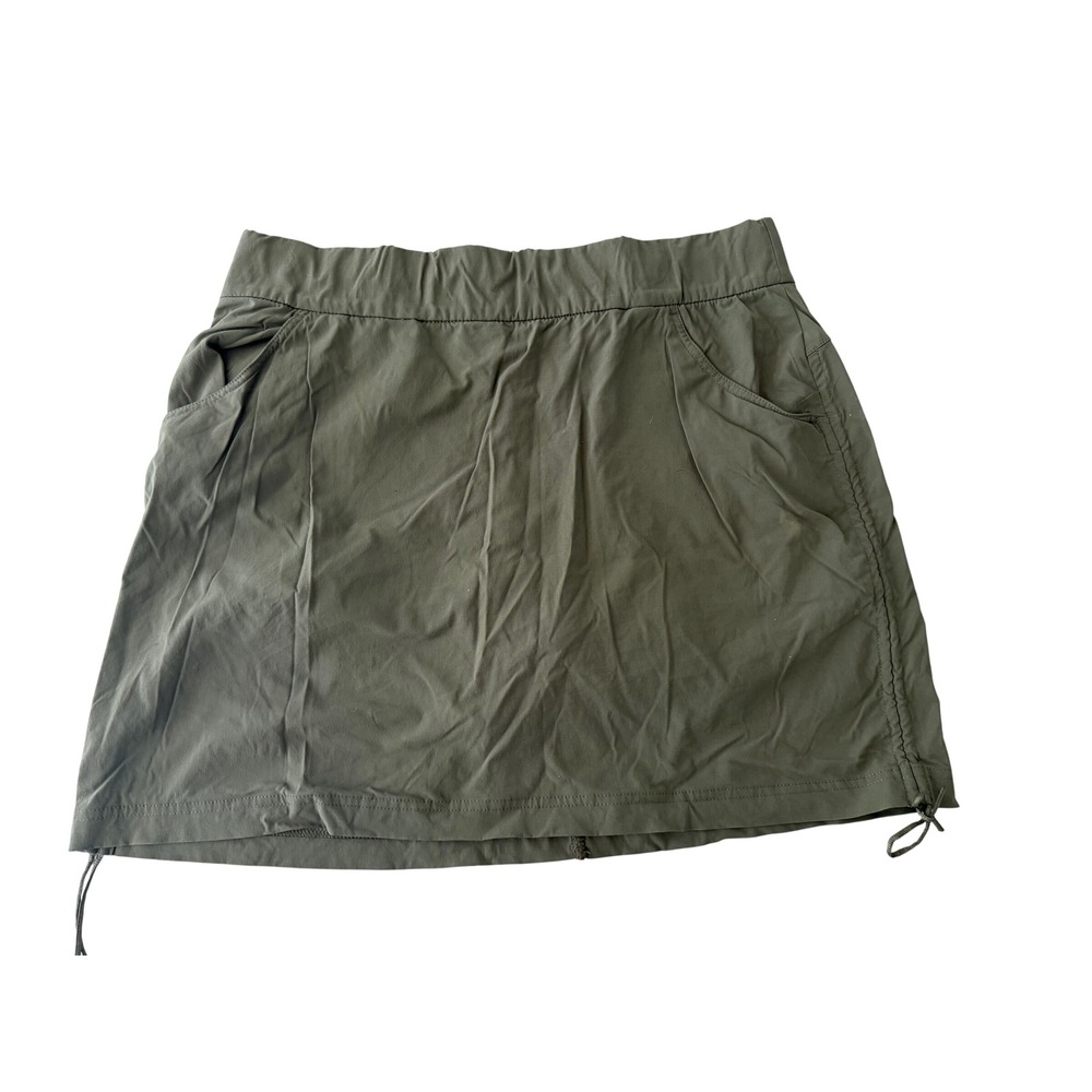 Columbia Anytime Casual Skort Olive Green XL Active Skirt Stretch Pockets